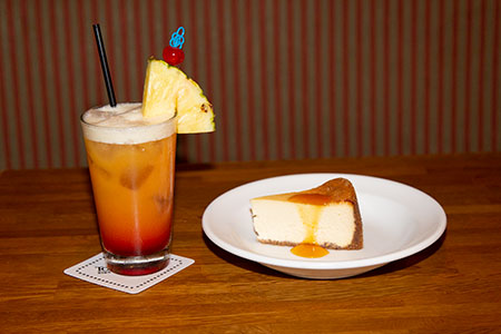 『ハワイアンサンセット』＋『リリコイソースのチーズケーキ』の画像