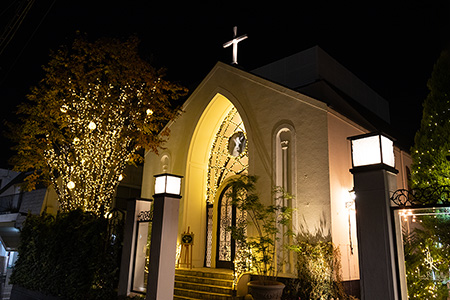 南青山ル・アンジェ教会,2016年12月撮影